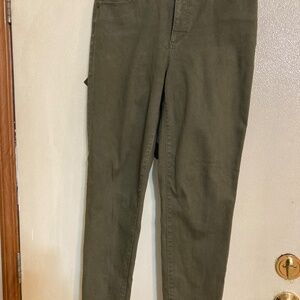 Talbots size 6 Dark Green Jeggings Ankle Denim Women’s Pants